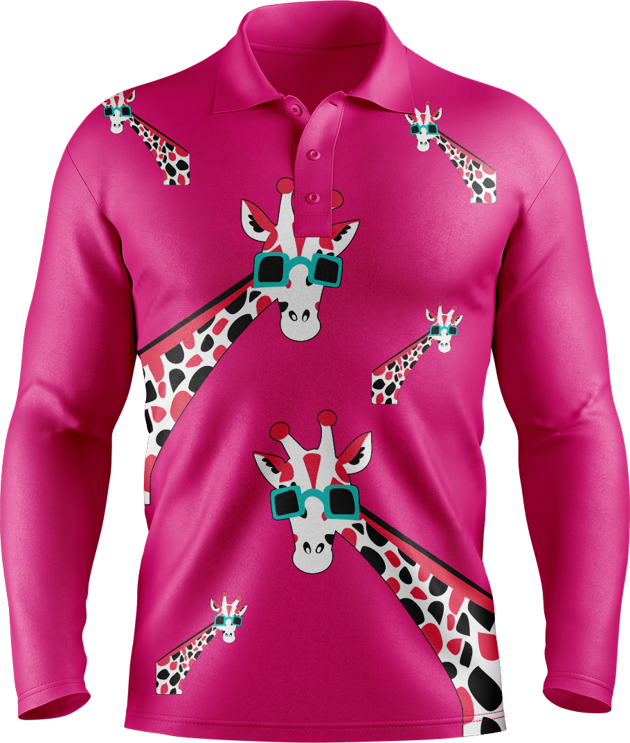 Giraffe top polo shirt