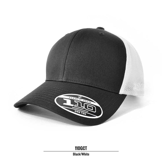110GCT FLEXFIT 110® TRUCKER MESH COTTON TWILL SNAPBACK