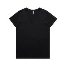  4023 WOS MAPLE V NECK TEE