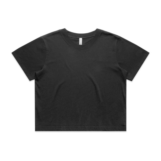 4089 WOS HEAVY FADED CROP TEE