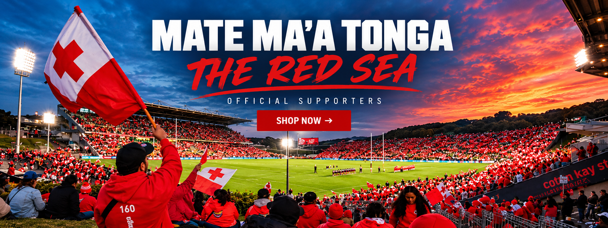 Mate Ma'a Tonga, The Red Sea — more than a team, a nation behind you.