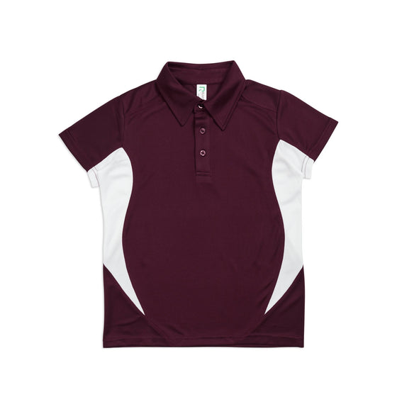 SWEAT-WICKING KID'S ACCELERATOR POLO