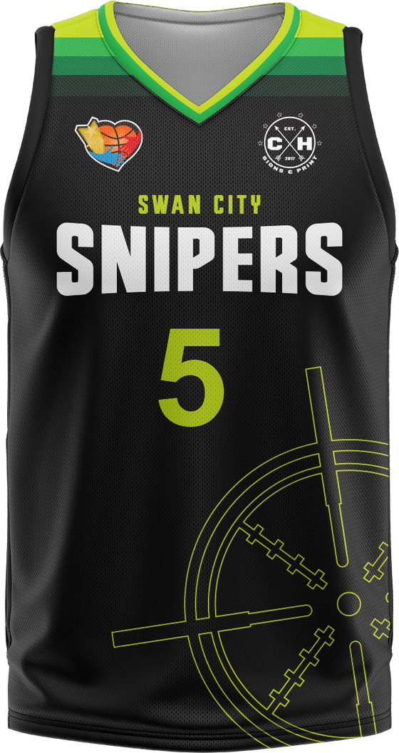 Snipers Basketball Jersey