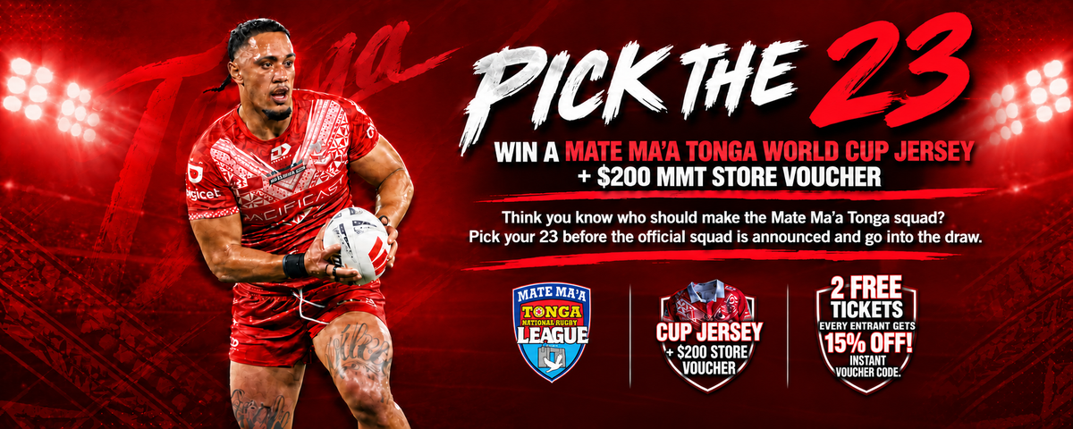 Mate Ma'a Tonga player in action