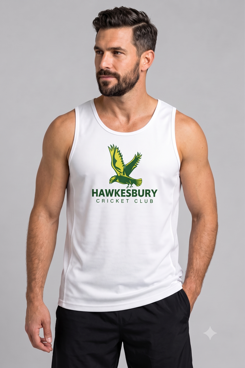 Hawksbury Cricket Club Singlet Style 2