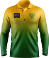 ECBC Yellow Cricket Shirt - Long sleeve