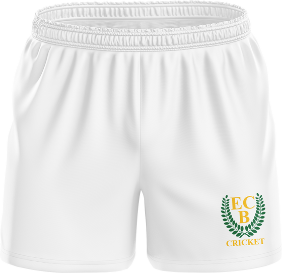 ECBC White Cricket Shorts