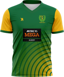  ECBC Yellow Cricket Shirt - Short sleeve