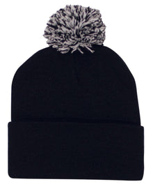  Acrylic Beanie with Pom Pom