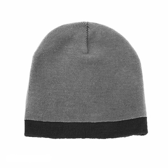 Acrylic Two-Tone Beanie - madhats.com.au