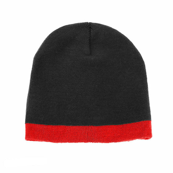 Acrylic Two-Tone Beanie - madhats.com.au