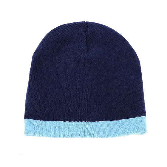 Acrylic Two-Tone Beanie - madhats.com.au