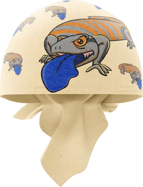 Bluey Lizard Bandannas - madhats.com.au