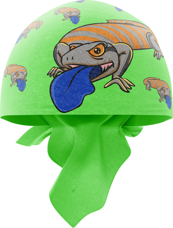 Bluey Lizard Bandannas - madhats.com.au