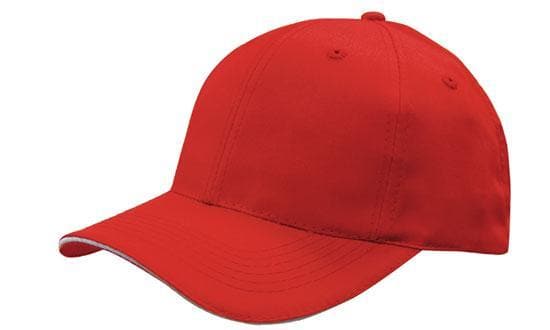 Breathable Poly Twill with Sandwich Trim - madhats.com.au