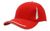 Brushed Heavy Cotton with Crown Inserts, Peak Trim & Sandwich - madhats.com.au