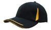 Brushed Heavy Cotton with Crown Inserts, Peak Trim & Sandwich - madhats.com.au