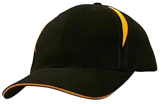 Brushed Heavy Cotton with Crown Inserts & Sandwich - madhats.com.au