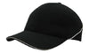 Brushed Heavy Cotton with Crown Piping and Sandwich - madhats.com.au