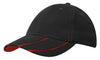 Brushed Heavy Cotton with Laminated Two-Tone Peak - madhats.com.au