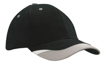 Brushed Heavy Cotton with Peak Inserts & Printed Trim - madhats.com.au