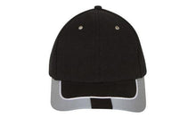  Brushed Heavy Cotton with Reflective Trim & Tab on Peak - madhats.com.au