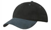 Brushed Heavy Cotton with Suede Peak - madhats.com.au