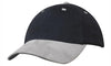 Brushed Heavy Cotton with Suede Peak - madhats.com.au