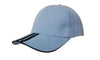 Brushed Heavy Cotton with Two Striped Peak and Sandwich - madhats.com.au