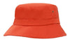 Brushed Sports Twill Childs Bucket Hat - madhats.com.au