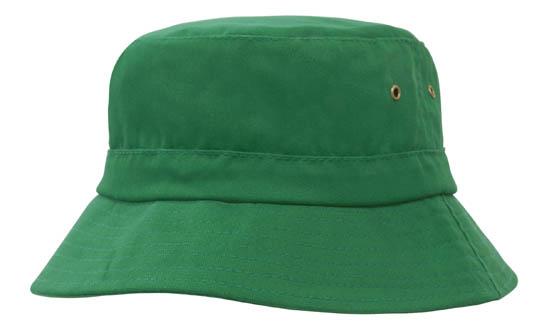 Brushed Sports Twill Childs Bucket Hat - madhats.com.au