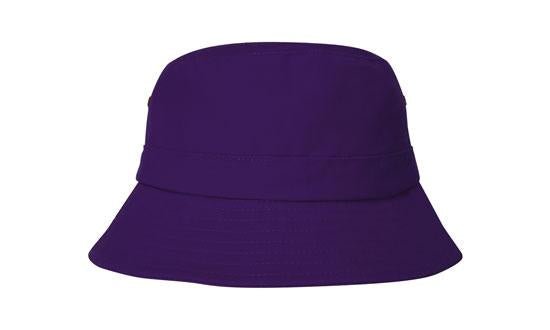 Brushed Sports Twill Childs Bucket Hat - madhats.com.au