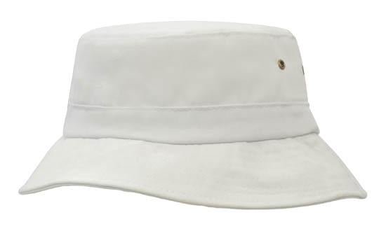 Brushed Sports Twill Childs Bucket Hat - madhats.com.au