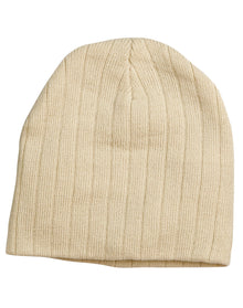  Cable Knit Beanie With Fleece Head Band - madhats.com.au