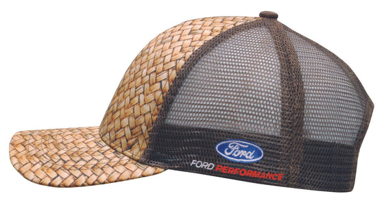 Cane Print with Mesh Back - madhats.com.au Trucker caps