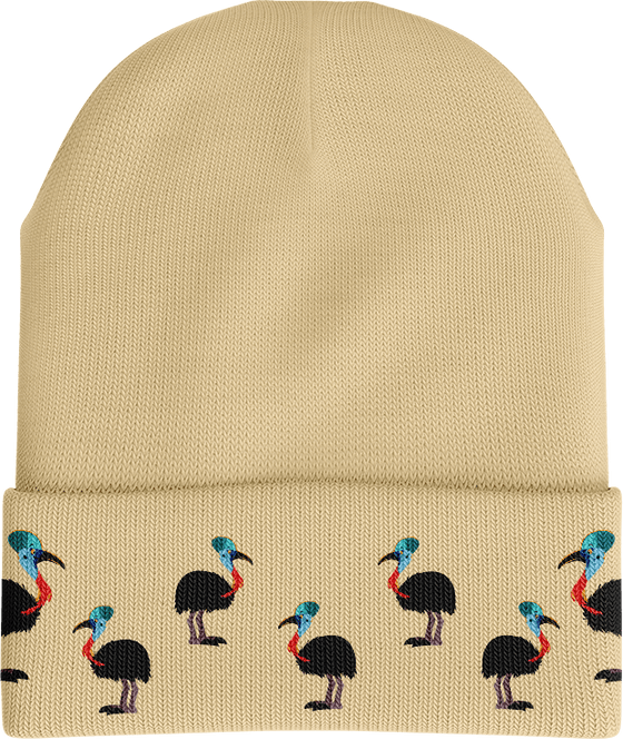 Casanova Cassowary Beanie - madhats.com.au