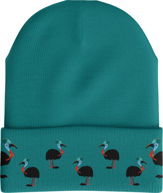 Casanova Cassowary Beanie - madhats.com.au