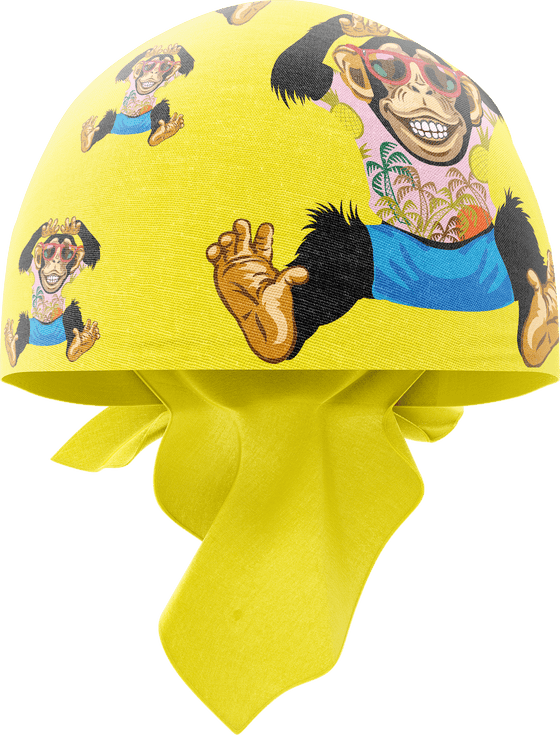 Cheeky Monkey Bandannas - madhats.com.au