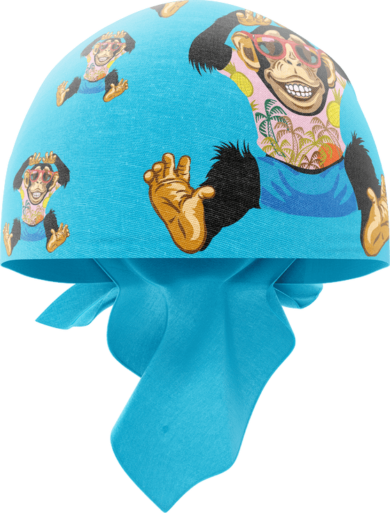 Cheeky Monkey Bandannas - madhats.com.au