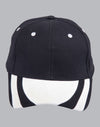 Contrast Peak Cap - madhats.com.au