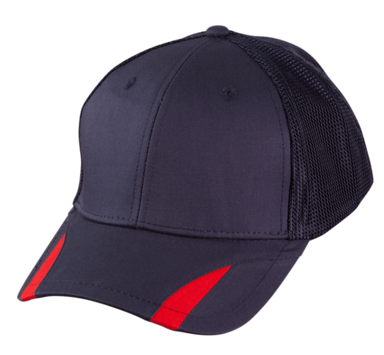 CONTRAST PEAK TRIM CAP - madhats.com.au