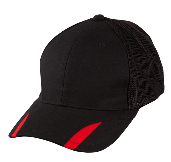 CONTRAST PEAK TRIM CAP - madhats.com.au