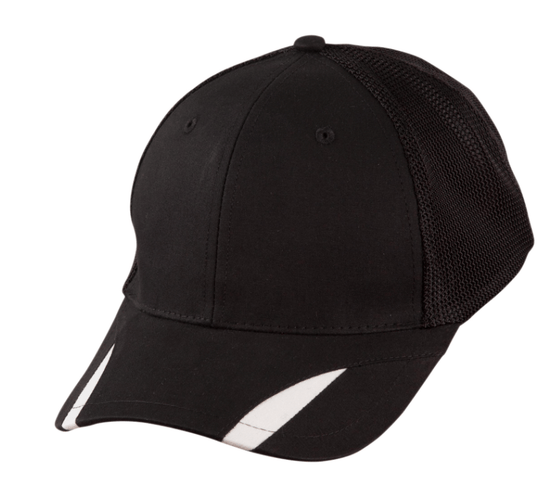 CONTRAST PEAK TRIM CAP - madhats.com.au