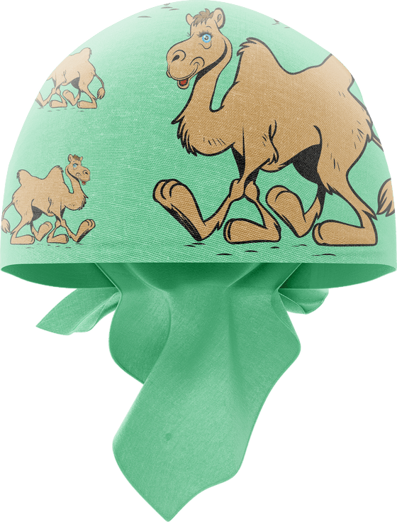 Crafty Camel Bandannas - madhats.com.au