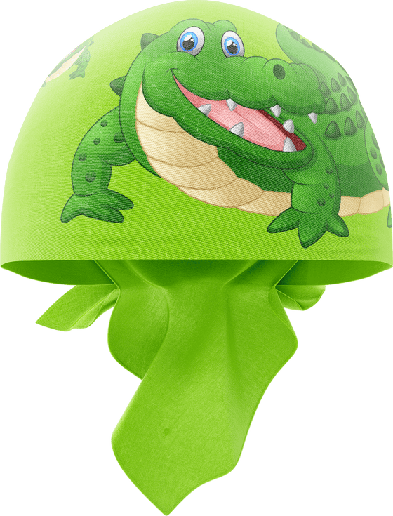 Crazy Croc Bandannas - madhats.com.au