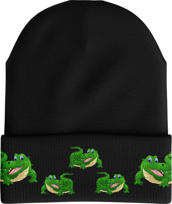 Crazy Croc Beanie - madhats.com.au