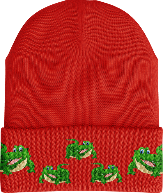 Crazy Croc Beanie - madhats.com.au