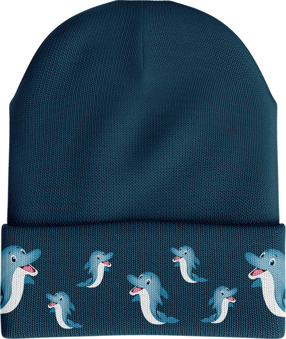 Dolphin Beanie - madhats.com.au