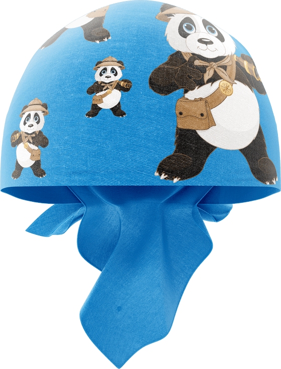 Explorer Panda Bandannas - madhats.com.au