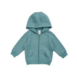 Babies Cotton Care Kangaroo Zip Pocket Hoodie